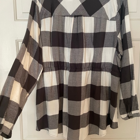Maurice’s plus size empire waist flannel - Picture 4 of 4